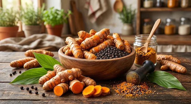 Curcumina e Piperina: Uma Análise Mais Aprofundada sobre a Redução da Inflamação