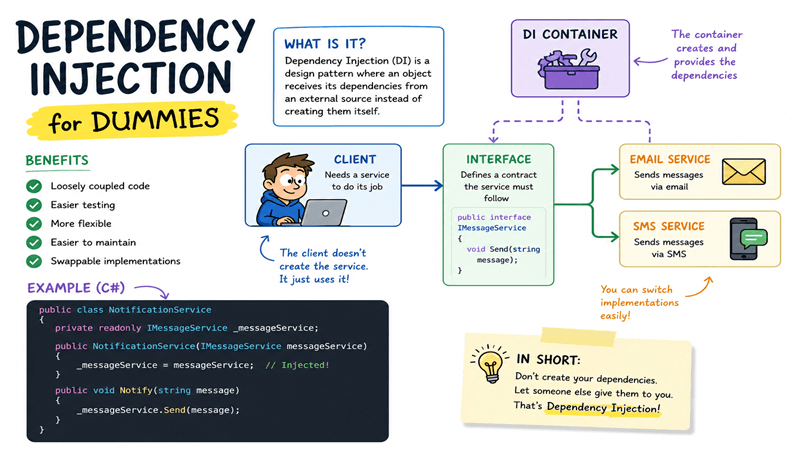 Dependency Injection for Dummies