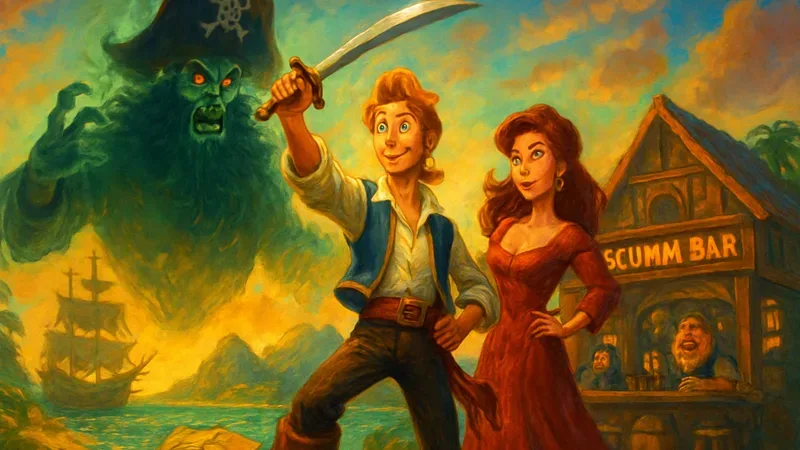 Das Geheimnis der Monkey Island: Ein Piratenleben in Pixeln