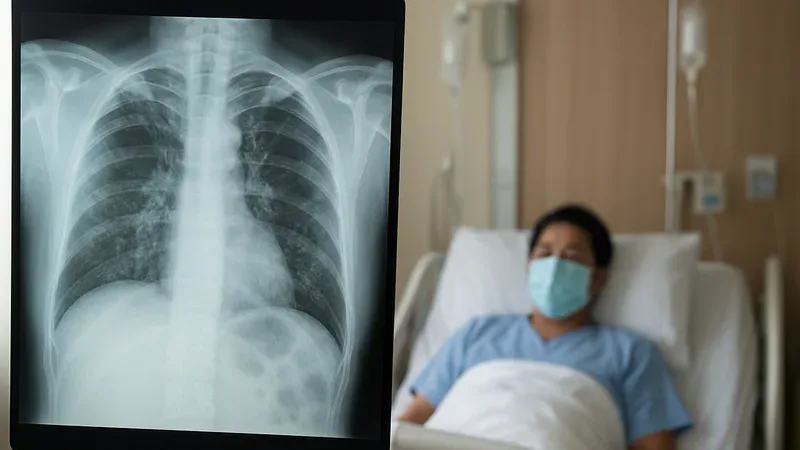 Raios-X de Tórax Anormais Associados a Piores Resultados de COVID-19 em Hospitais Tailandeses