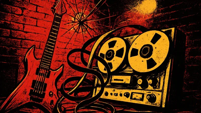Missão de Burma: Loops de Fita e Guitarras Altas