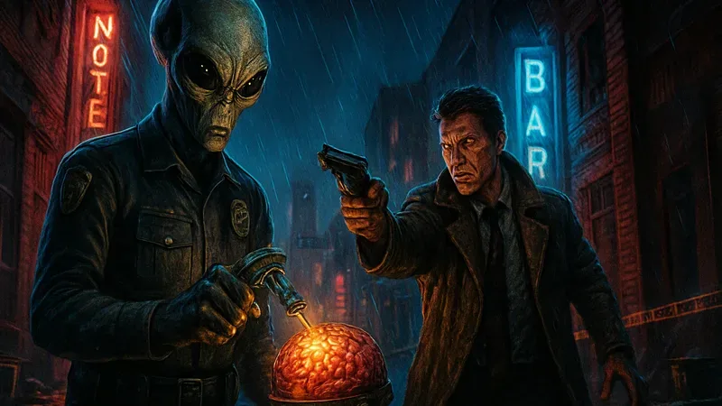 I Come in Peace: The Alien Cop Who's Also a Drug Dealer