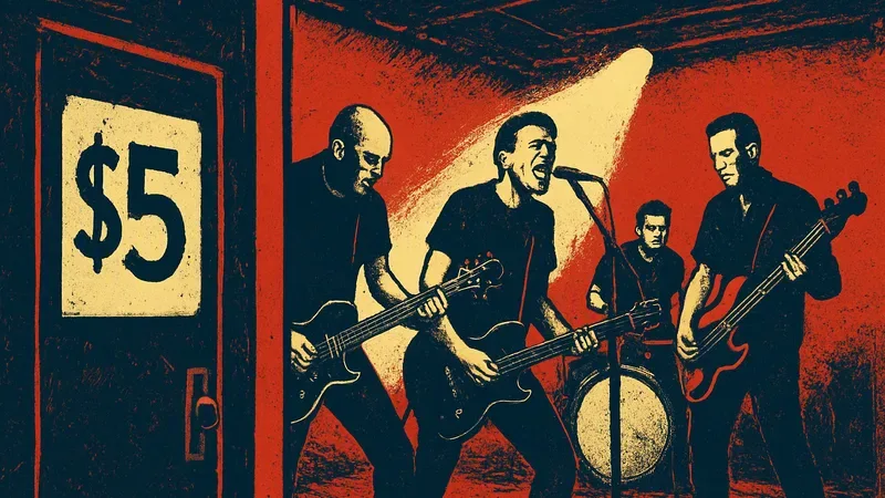 Fugazi e a porta de $5: A banda que recusou a máquina