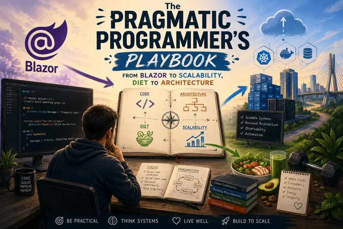 The Pragmatic Programmer's Playbook: From Blazor to Scalability, Diet to Architecture