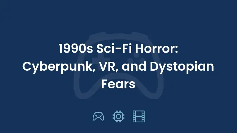 1990s Sci-Fi Horror: Cyberpunk, VR, and Dystopian Fears